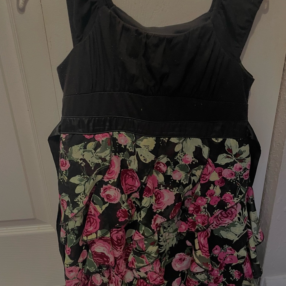 ✨Beautifully DRESS,black&pink,SIZE:M